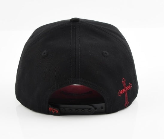 Relentless Ram Hat Black/Red Suede